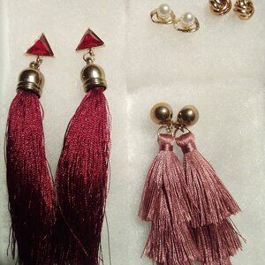 Snow & Gold Luxury Earring Set For Women